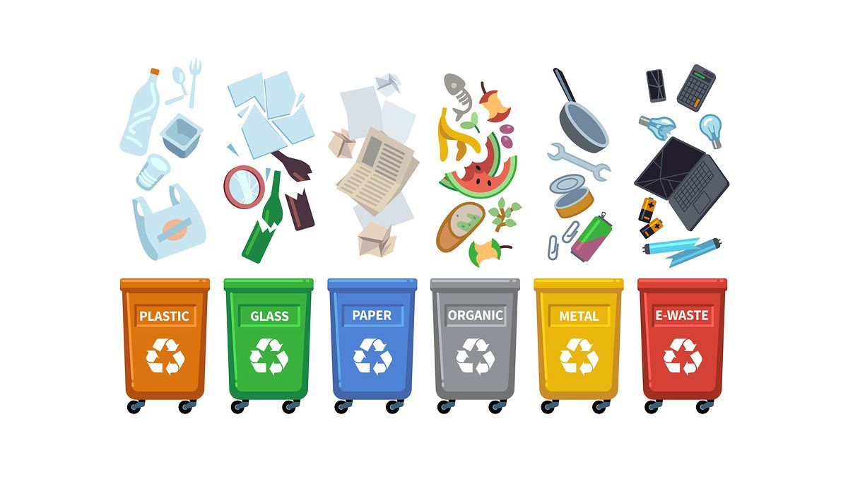 Recycle Waste Bins
